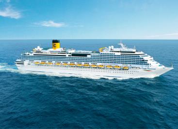Crucero Transatlántico Costa Favolosa desde Montevideo