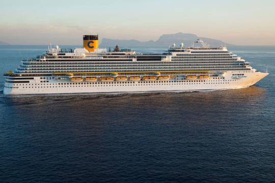 Crucero Costa Diadema - Salida desde Montevideo