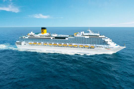Crucero Transatlántico Costa Favolosa desde Montevideo