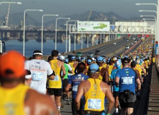 Media Maratón Desafio da Ponte en Rio de Janeiro